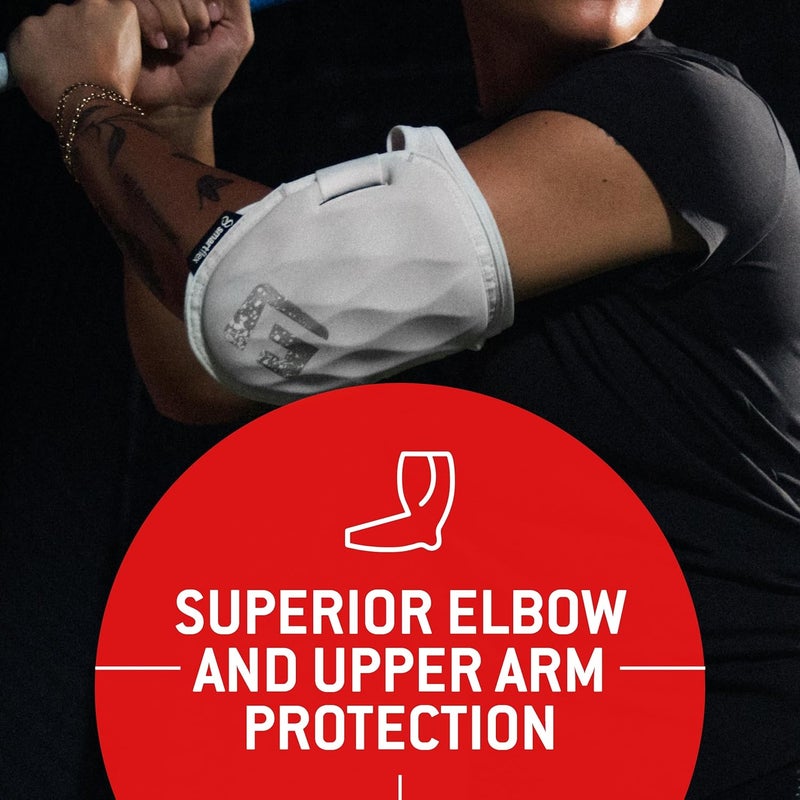 G-Form Shockwave Fastpitch Elbow Guard - Softball Elbow Pad - Washable Protective Guard for Women & Girls - Flexible & Breathable Elbow Sleeve Guard - Image 3